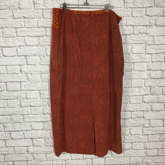 *Vintage animal print skirt - Picture 6 of 9